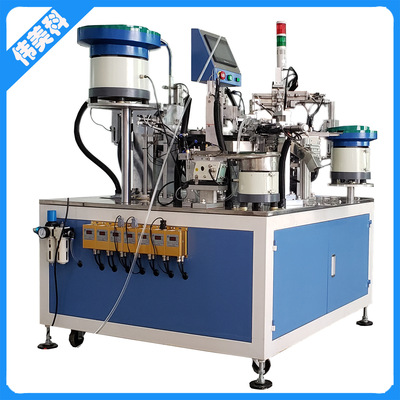 铜柱锁螺丝铆银点设备