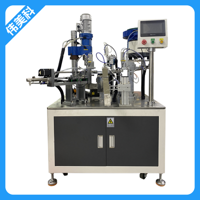 铜片铆铜柱自动打螺丝设备