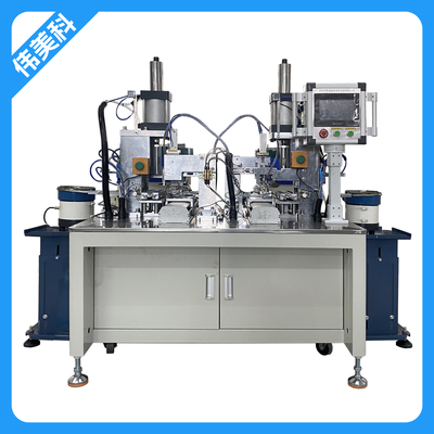 半自动长铜片铆接机