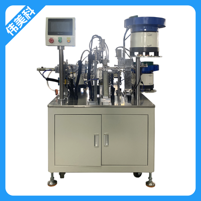 全自动铜柱装铜片打螺丝机